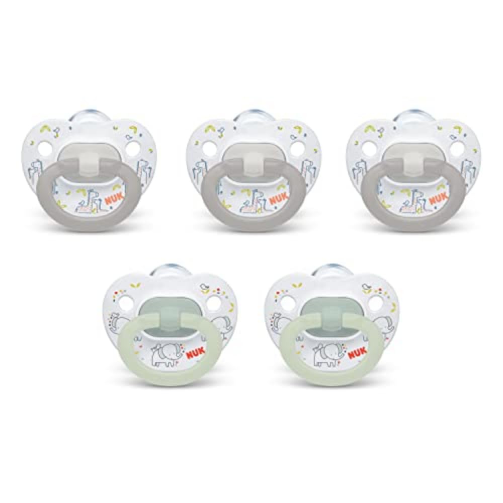 NUK Orthodontic Snuð 0-6 Months - 5 Pack