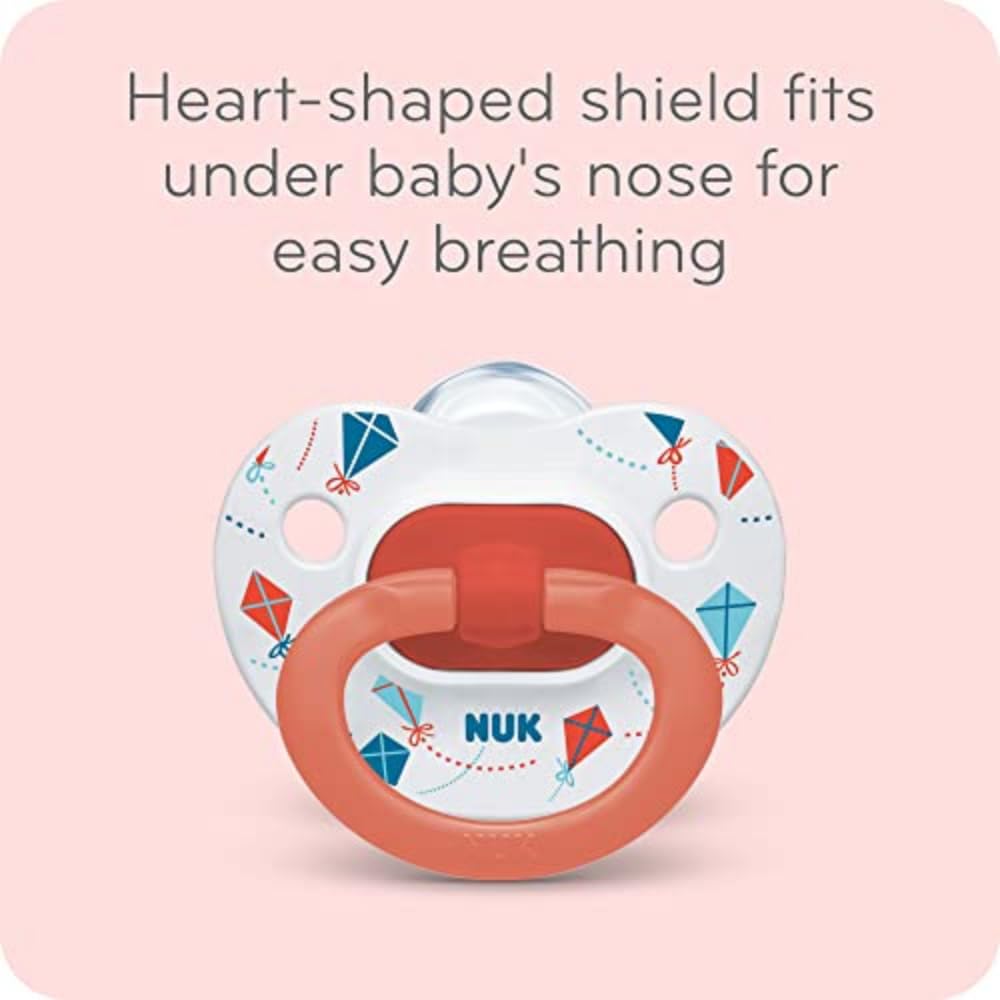 NUK Orthodontic Snuð 0-6 Months - 5 Pack