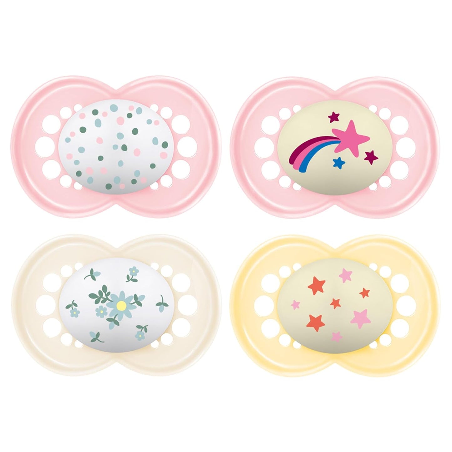 MAM Day & Night Snuð 16+ Months - 4 Pack
