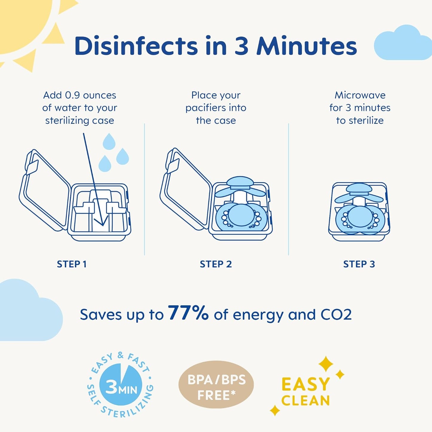 MAM Night Snuð 0-6 Months - 2 Pack