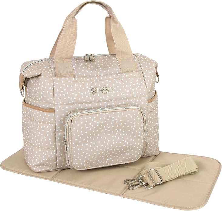 Jessica Simpson skiptitaska - Taupe Dots