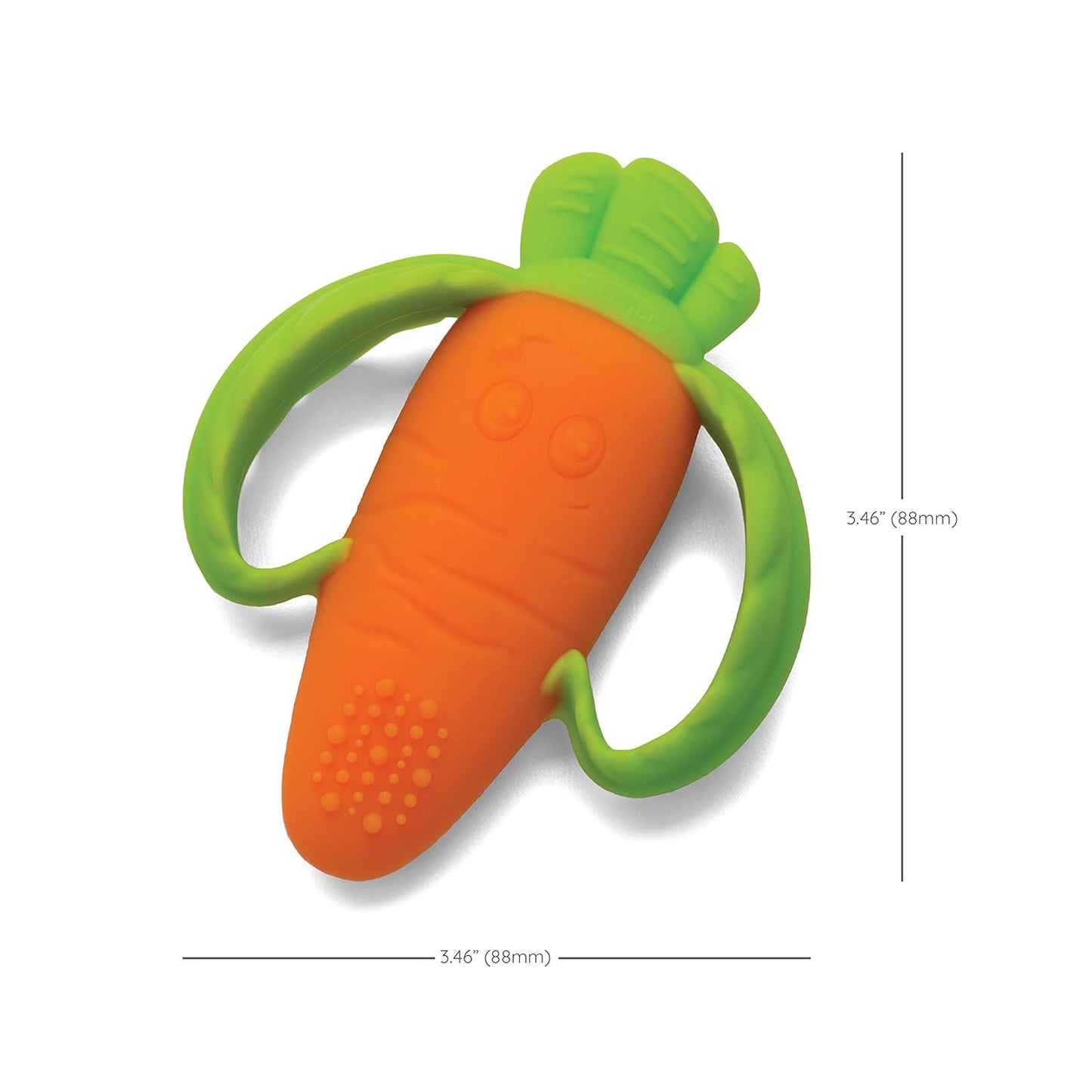 Infantino Lil' Nibbles Textured Silicone Baby Teether