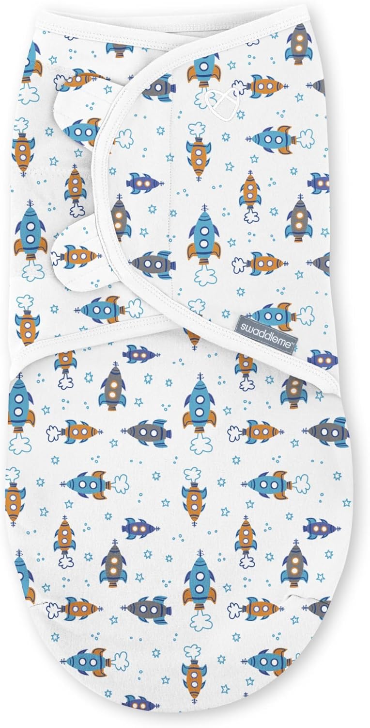 SwaddleMe by Ingenuity Original Swaddle - 100% Cotton Large