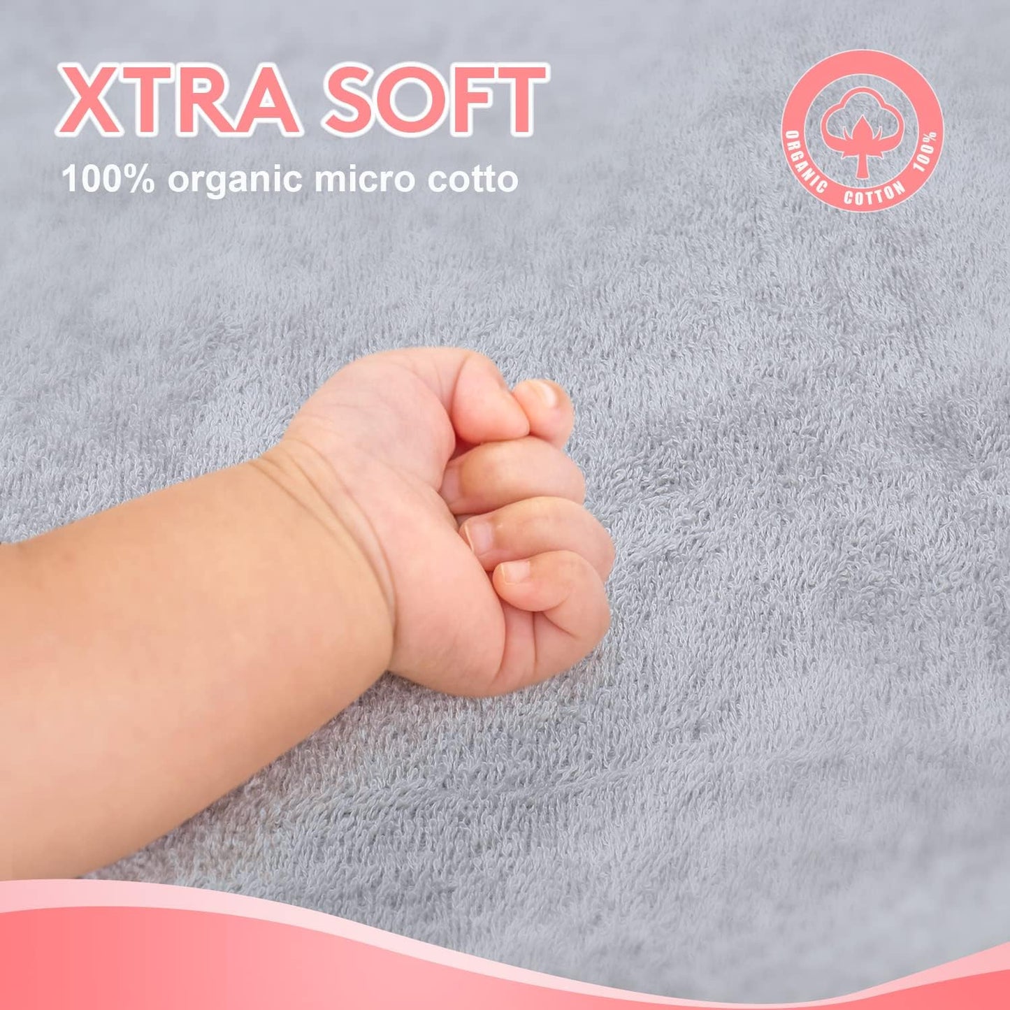 Baby Hooded Towel with Unique Animal Design