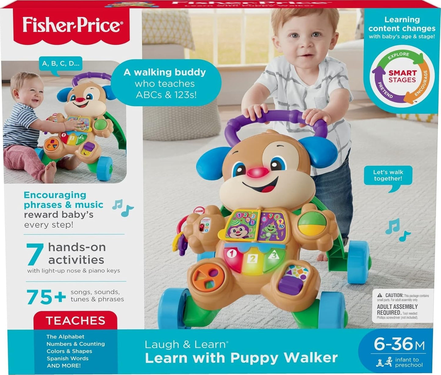 Fisher-Price Baby Toy Laugh & Learn Smart Stages
