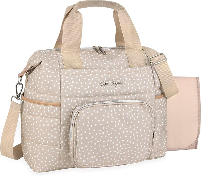 Jessica Simpson skiptitaska - Taupe Dots