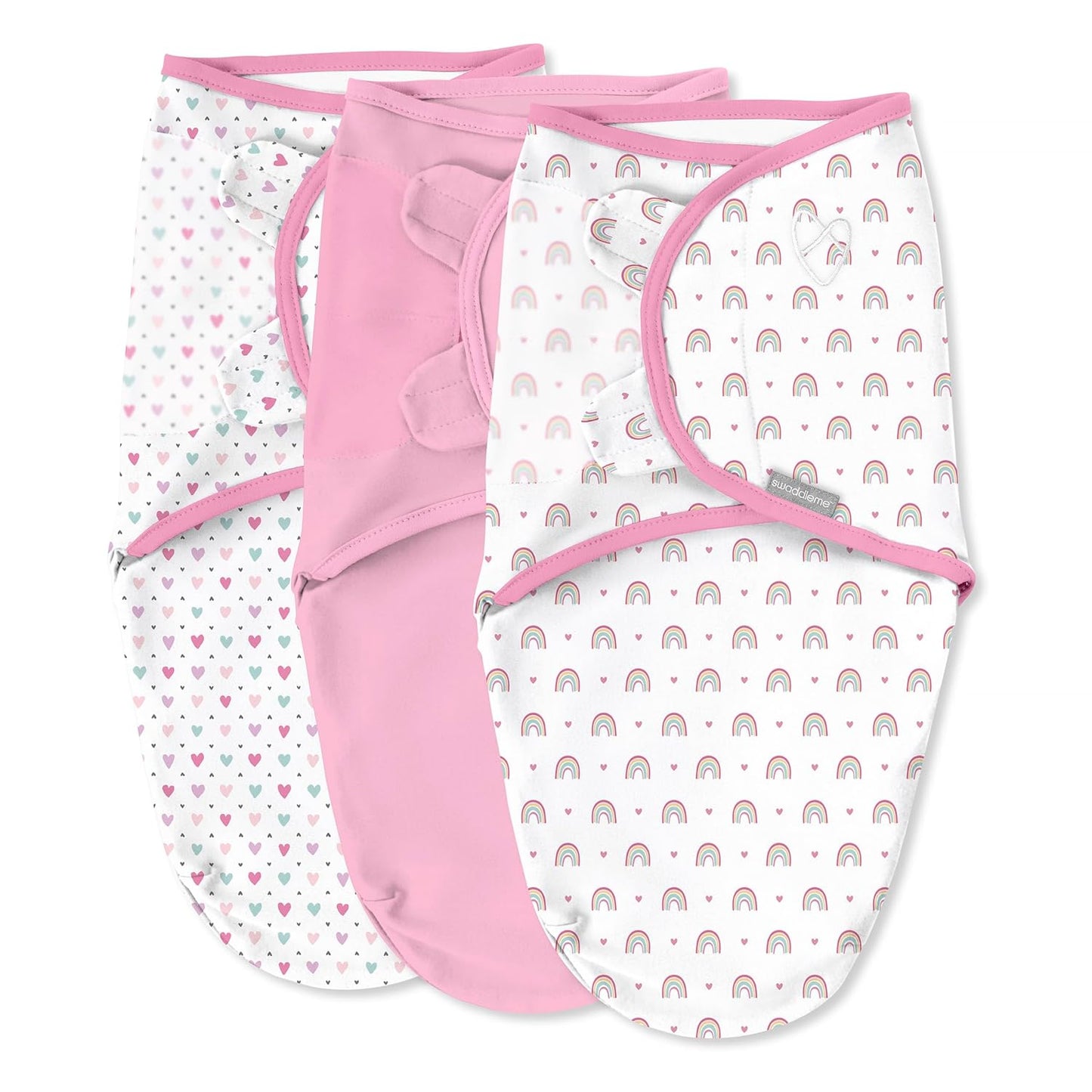 SwaddleMe by Ingenuity Original Swaddle - 100% Cotton Small