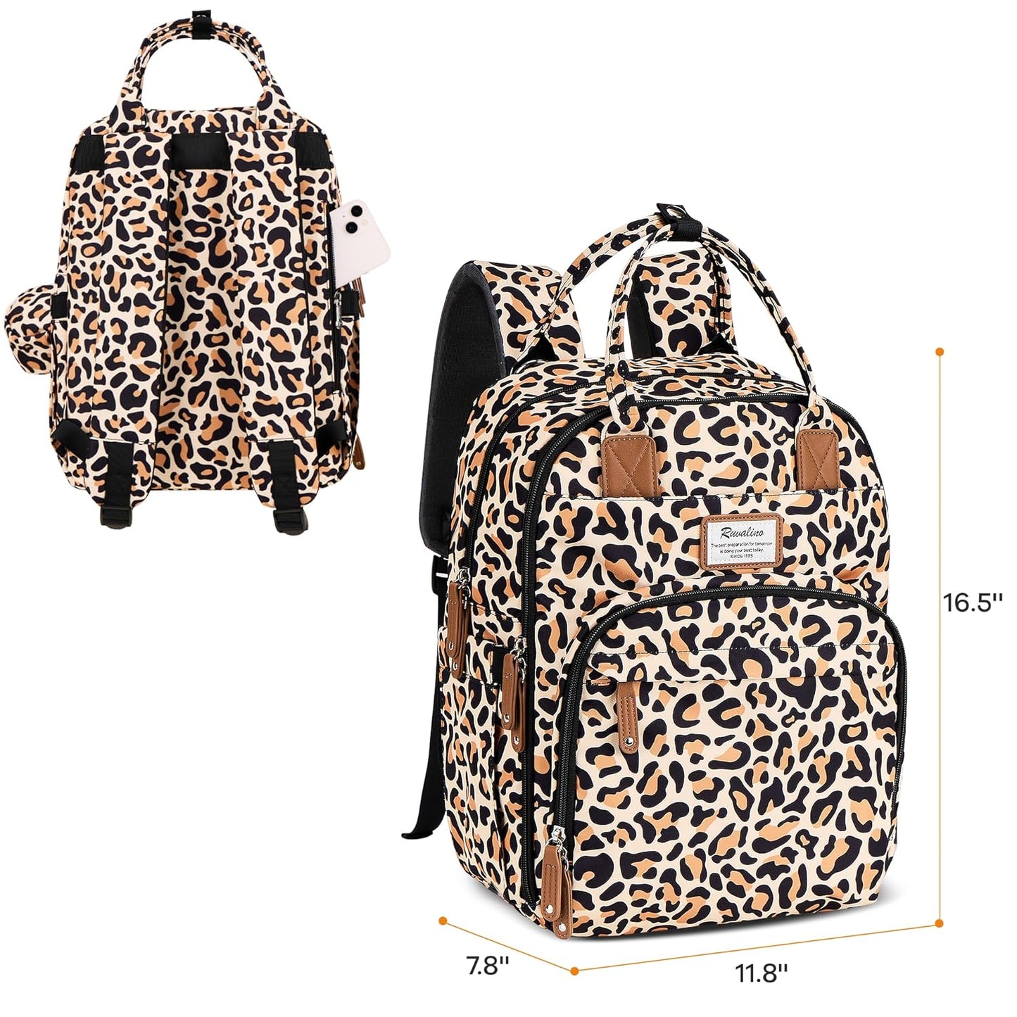 Skiptitaska / Bakpoki - Yellow Leopard
