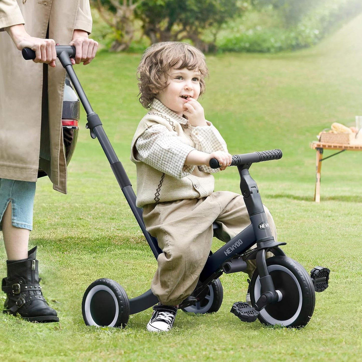 Þríhjól Trike 5 in 1 - Black