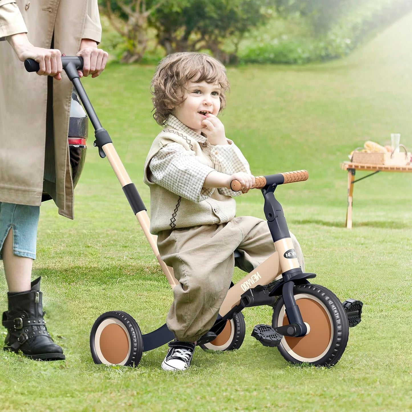 Þríhjól Trike 5 in 1 - Khaki