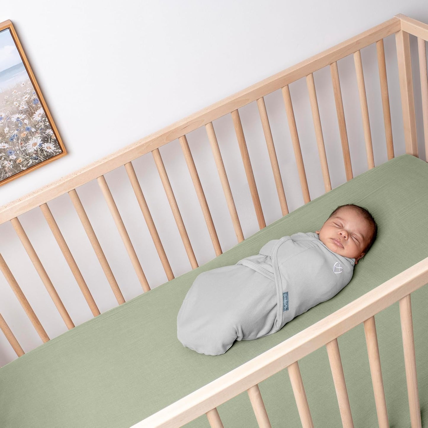 SwaddleMe by Ingenuity Original Swaddle - 100% Cotton Large