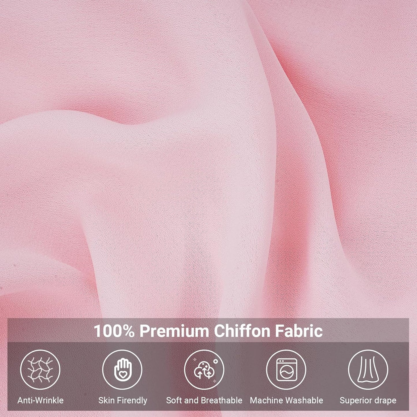 Canopy for Cribs and Kids Bed - Pink
