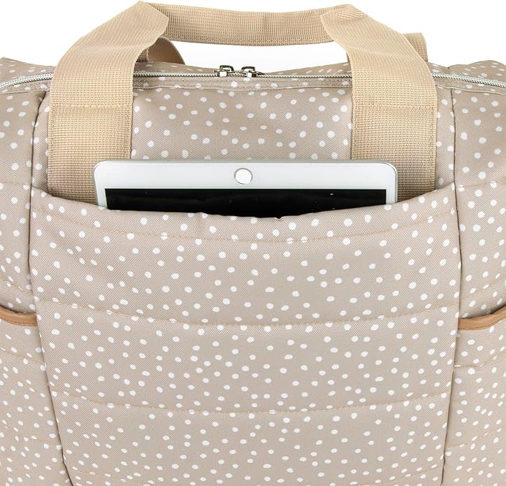 Jessica Simpson skiptitaska - Taupe Dots