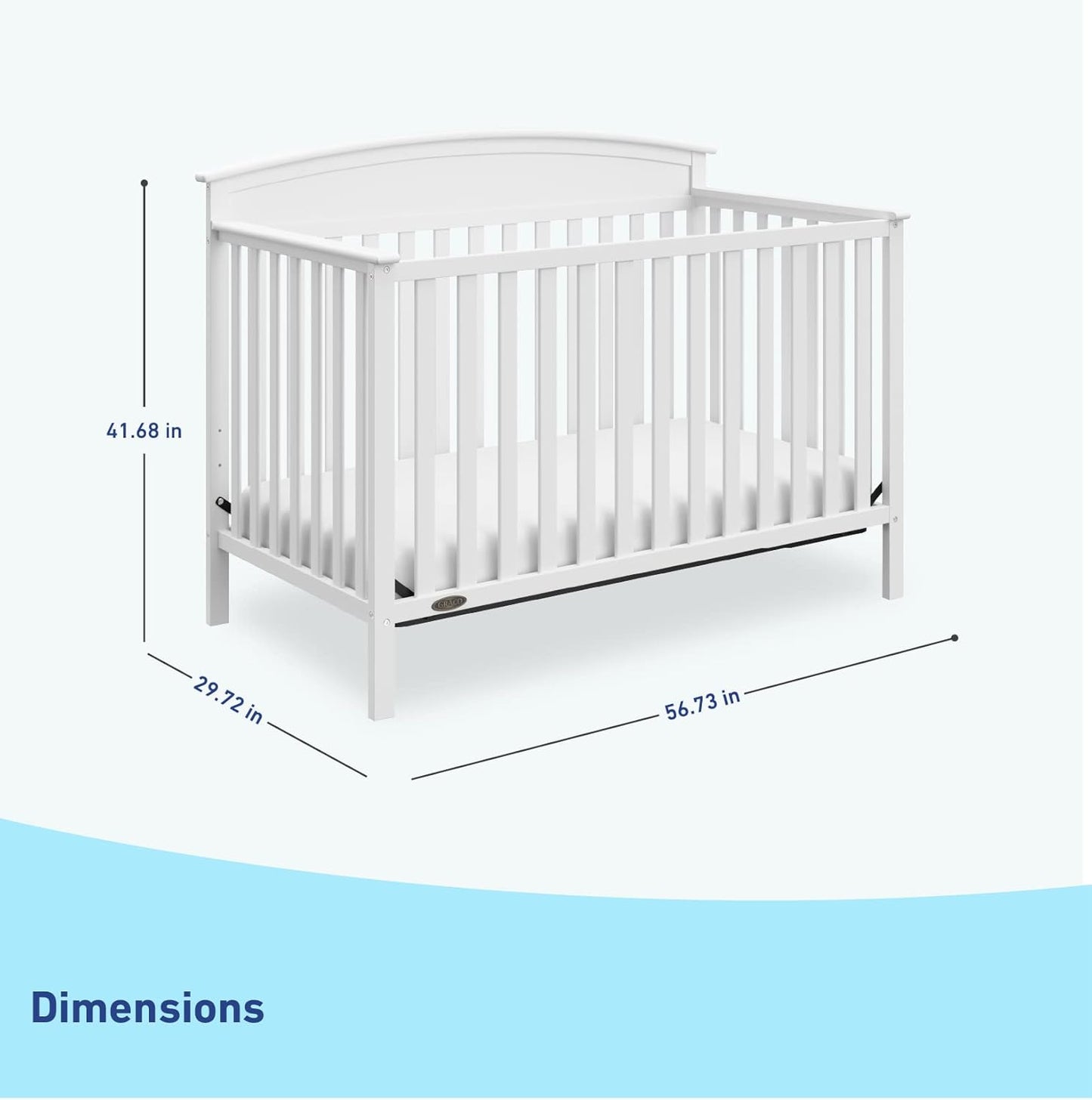 Graco Benton 5 in 1 Convertible Crib