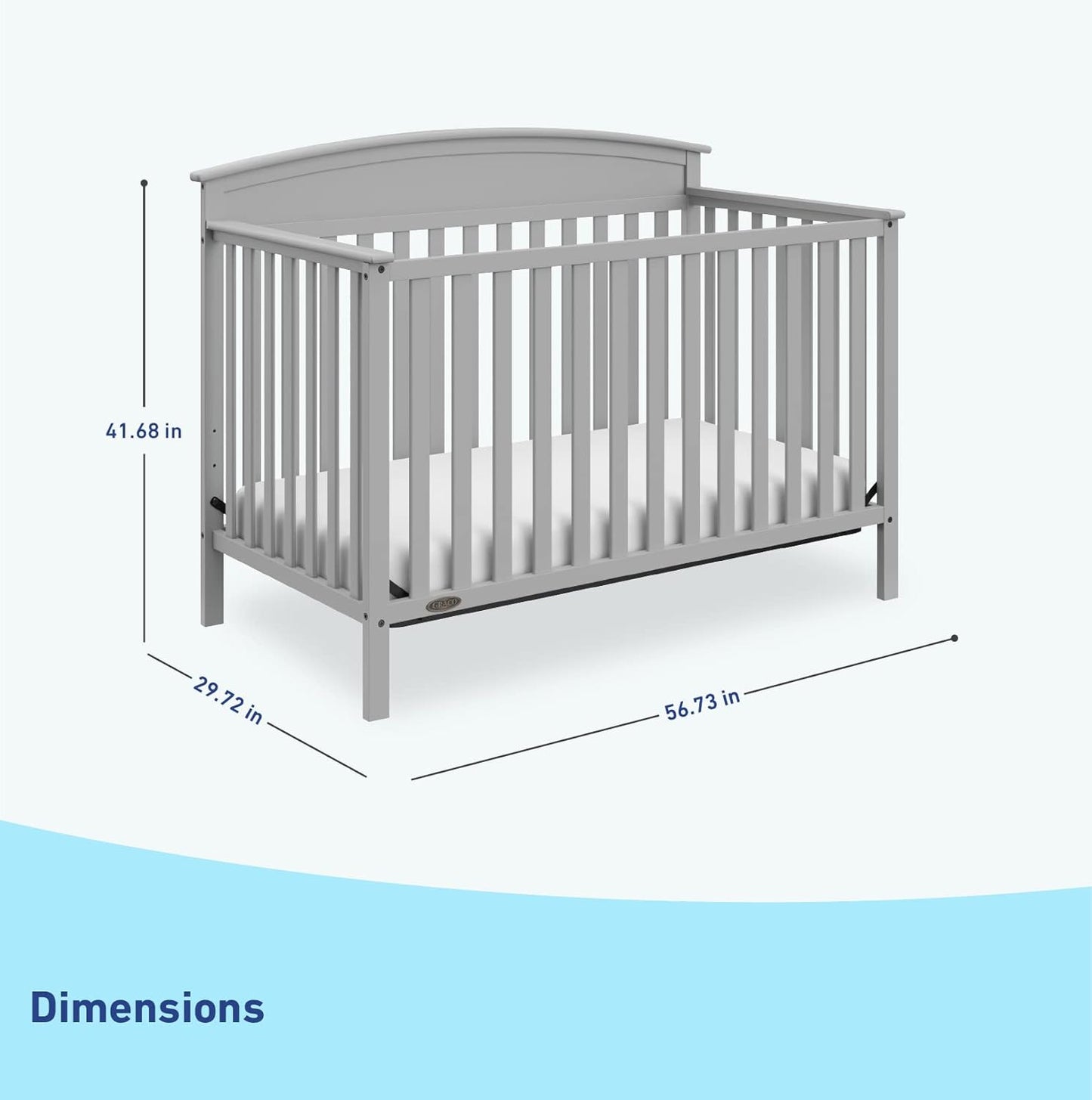 Graco Benton 5 in 1 Convertible Crib