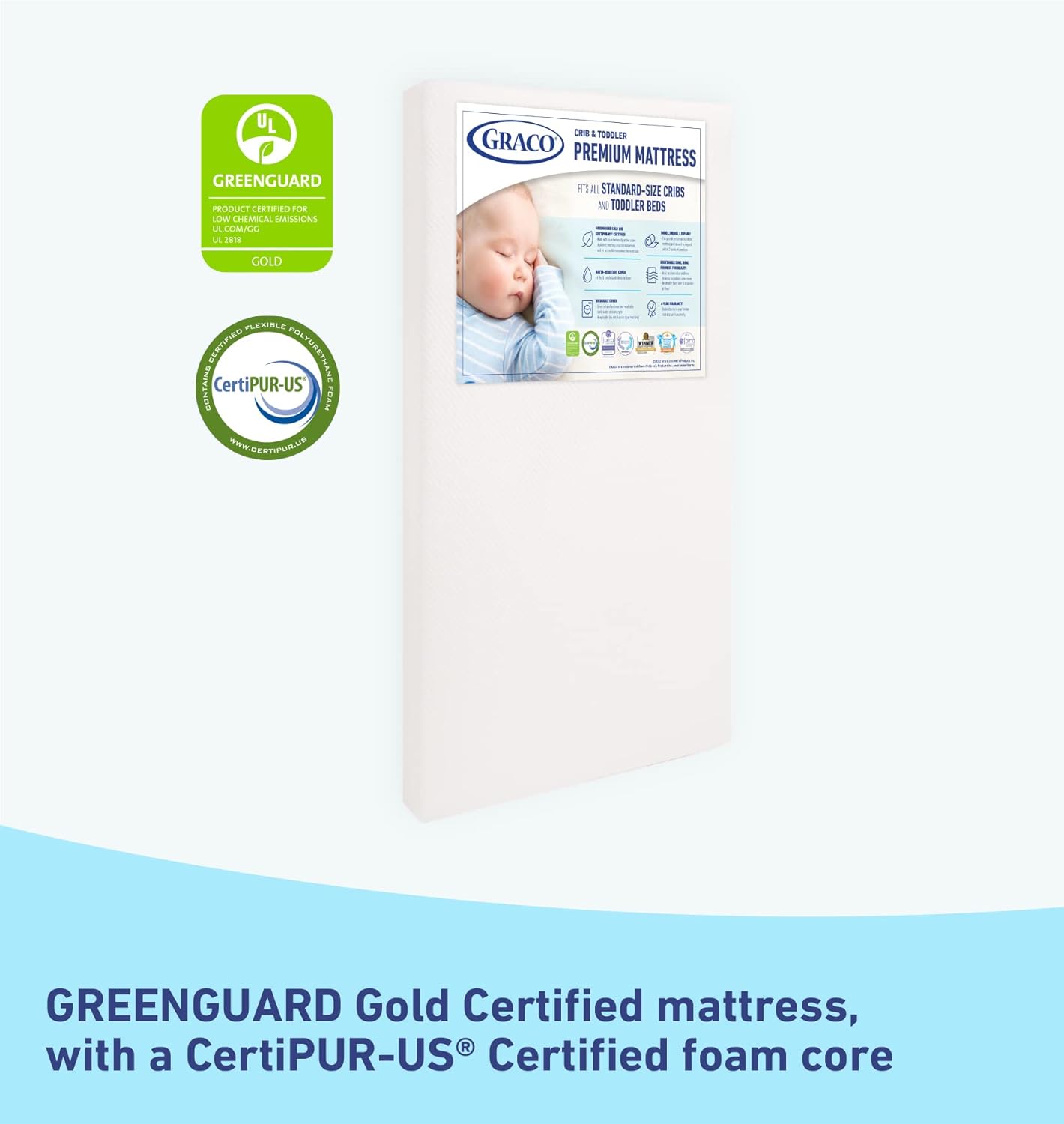 Graco Premium Crib & Toddler Mattress