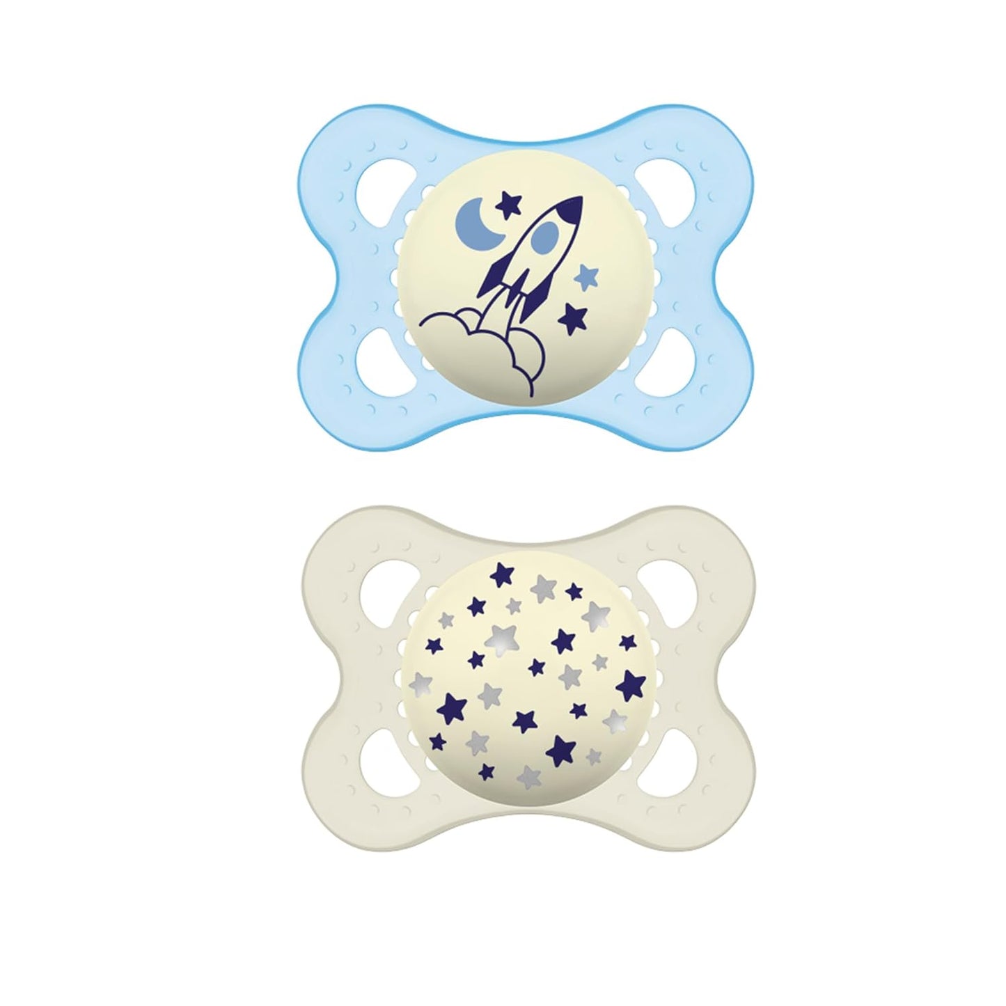 MAM Night Snuð 0-6 Months - 2 Pack