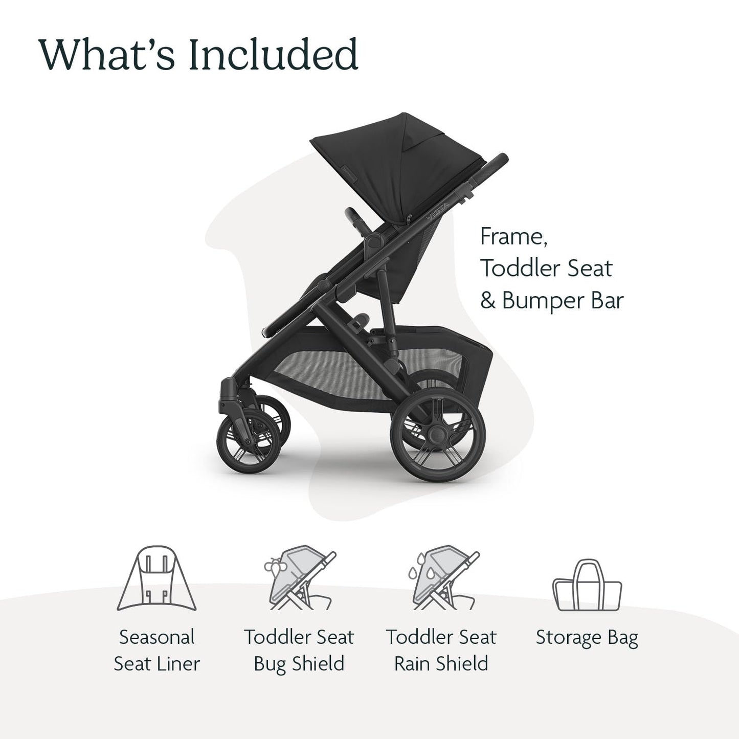 UPPAbaby Vista V3 Stroller & Bassinet V3 Bundle