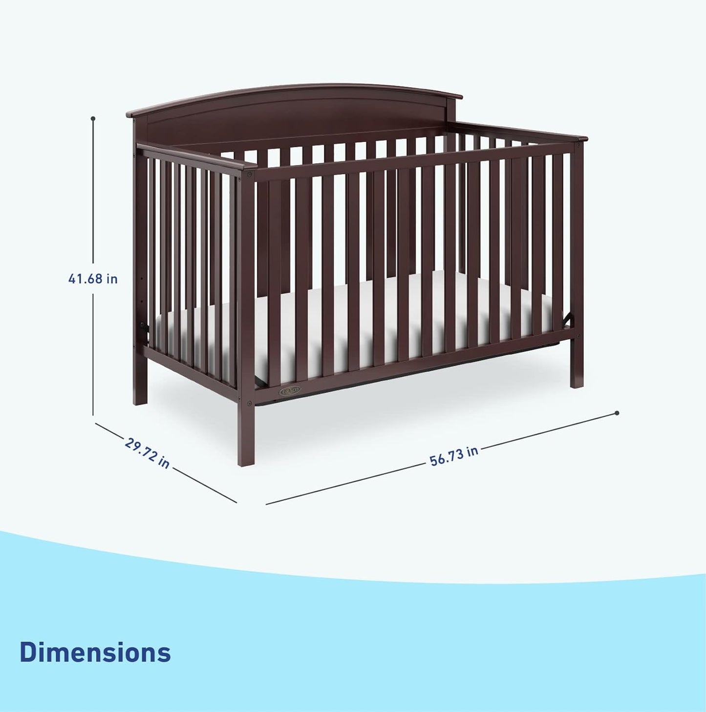 Graco Benton 5 in 1 Convertible Crib