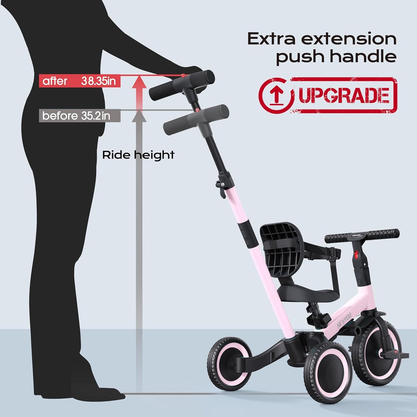 Þríhjól Trike - 4 in 1