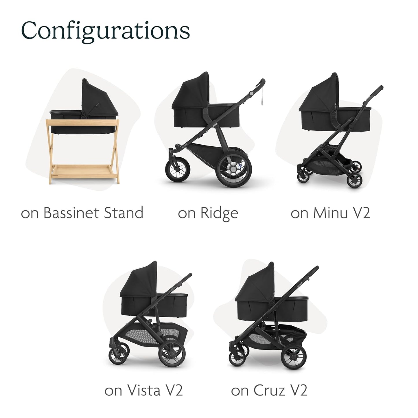 UPPAbaby Vista V3 Stroller & Bassinet V3 Bundle