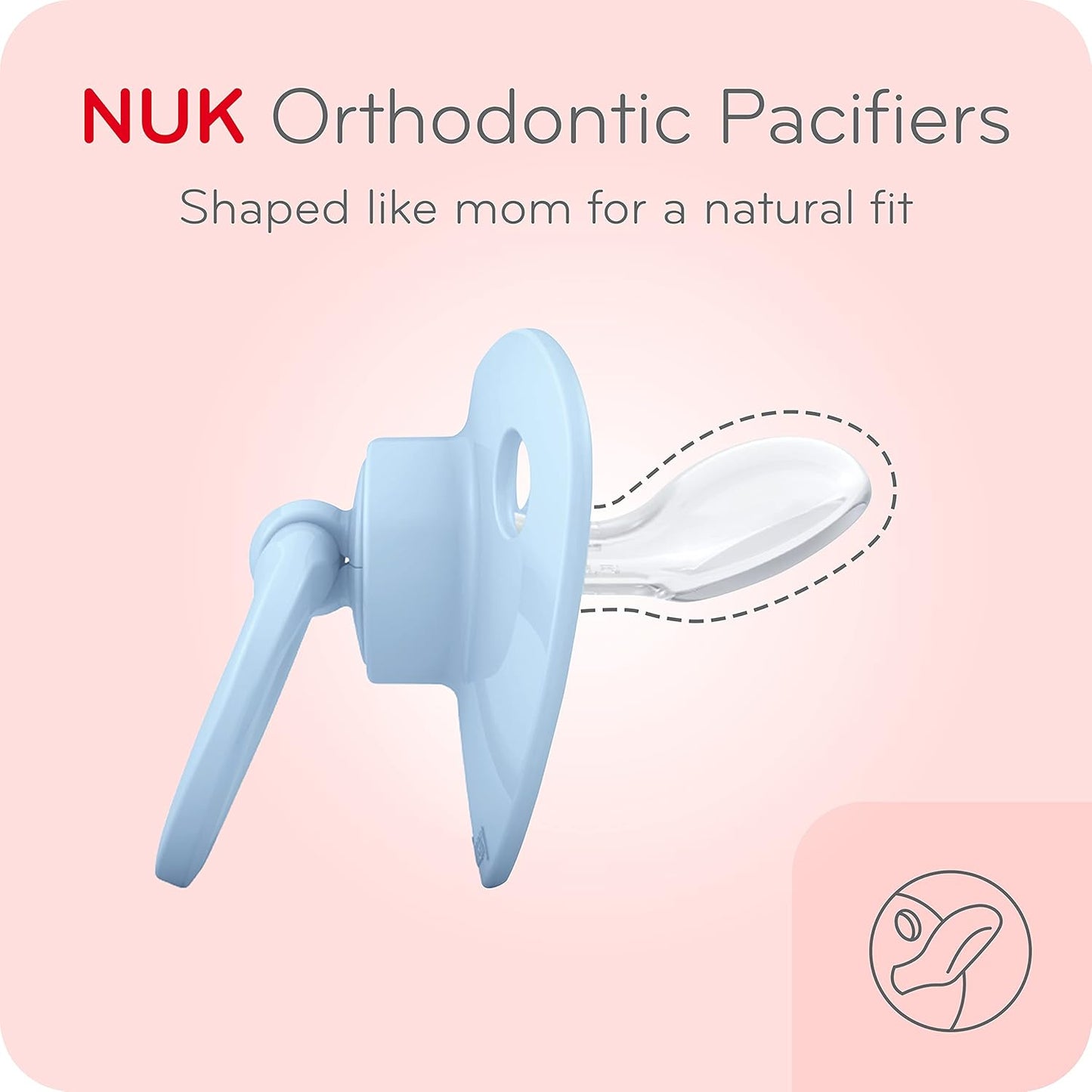 NUK Orthodontic Snuð 6-18 Months - 5 Pack
