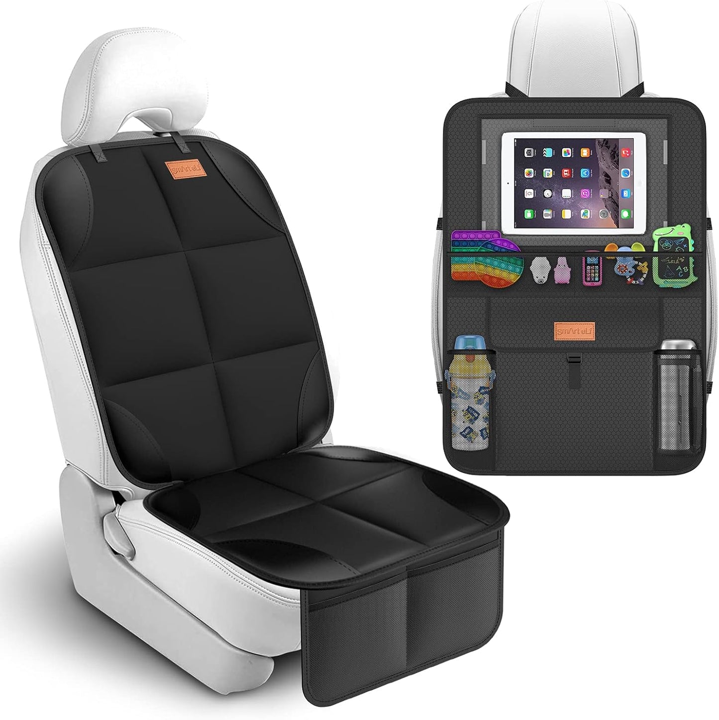 Car Seat Protector & Organizer Kick Mat