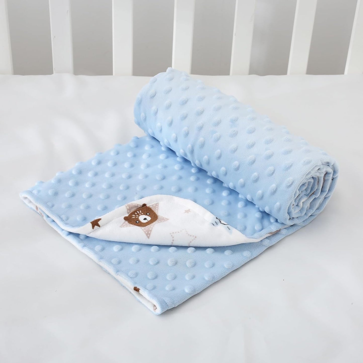 Silky Micro Soft Plush Baby Blankets
