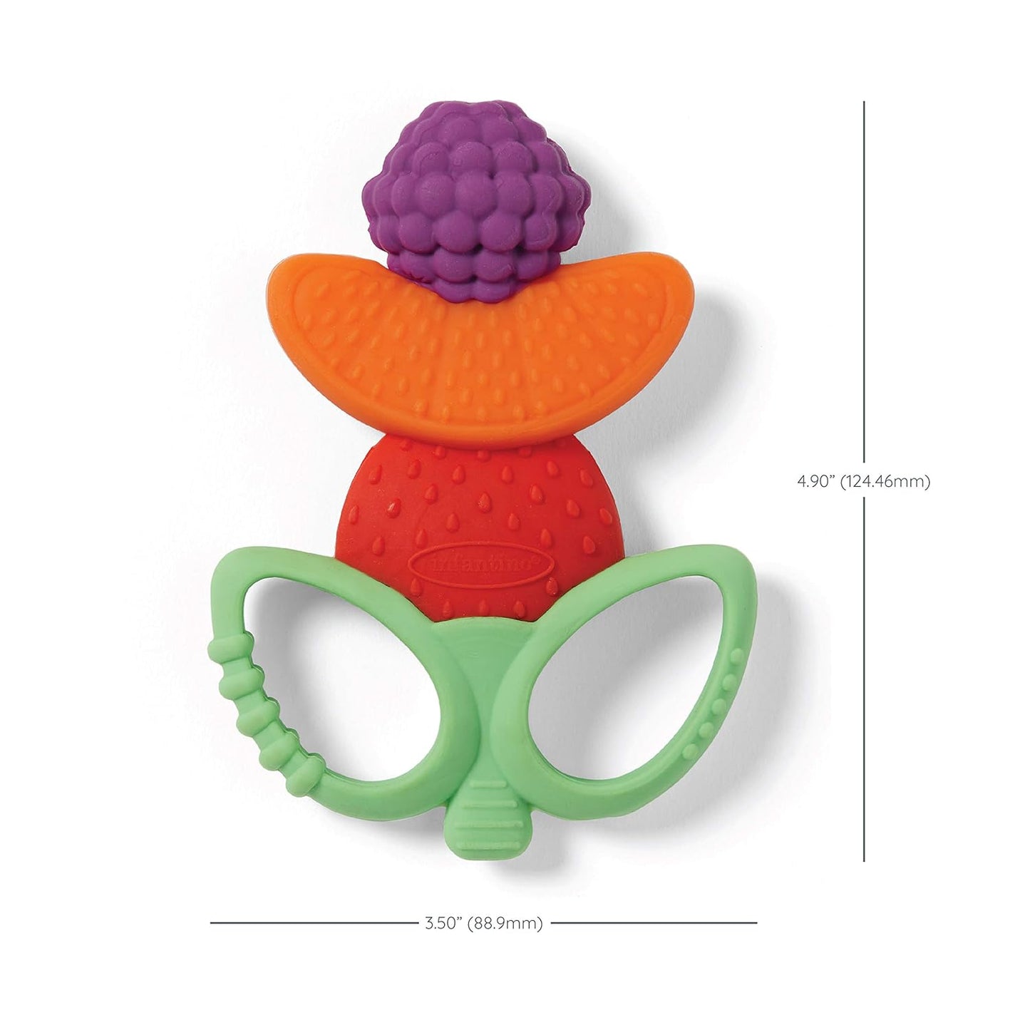 Infantino Lil' Nibbles Textured Silicone Baby Teether