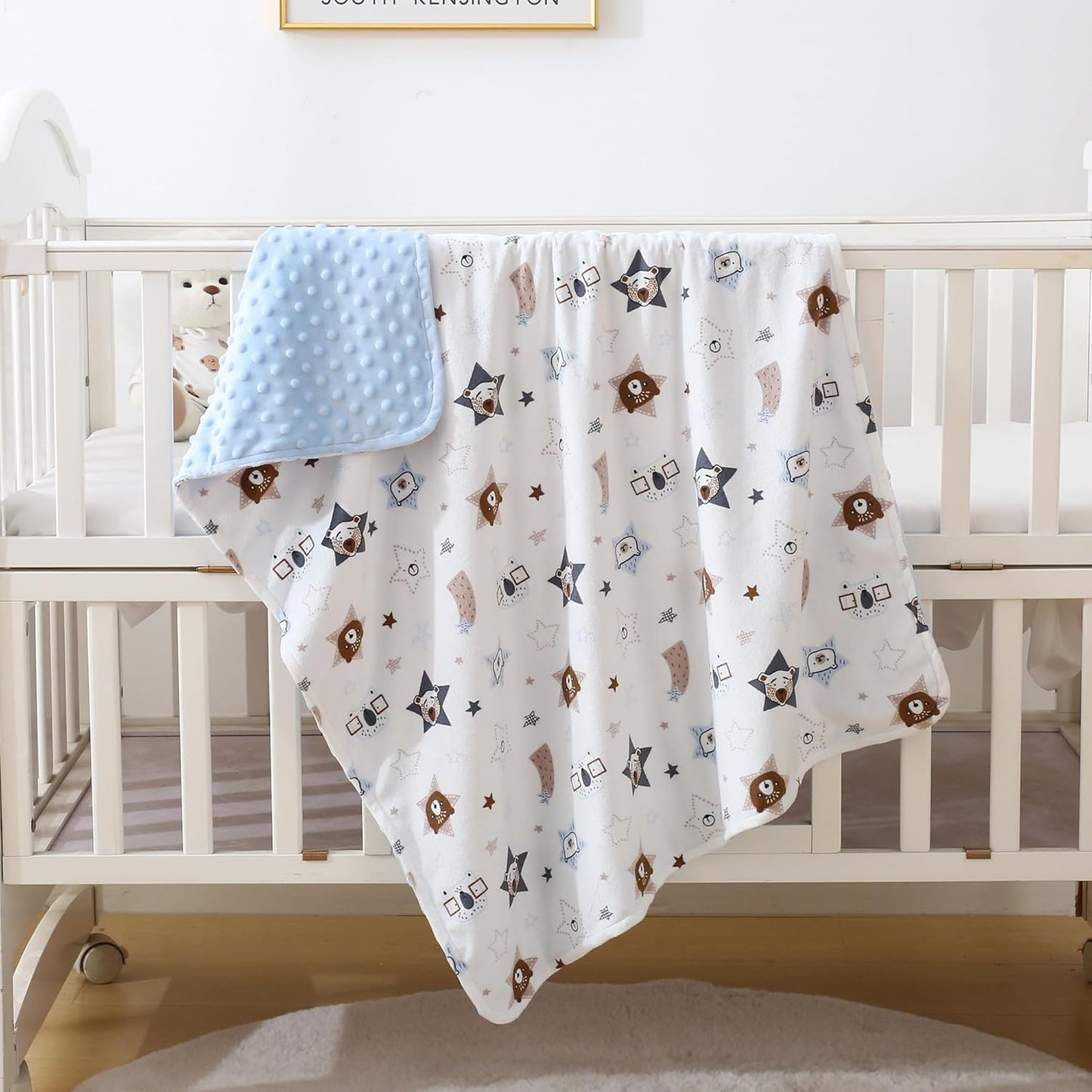 Silky Micro Soft Plush Baby Blankets