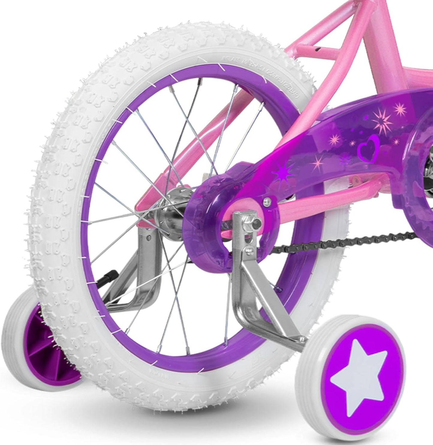 Reiðhjól 14'' - Pink
