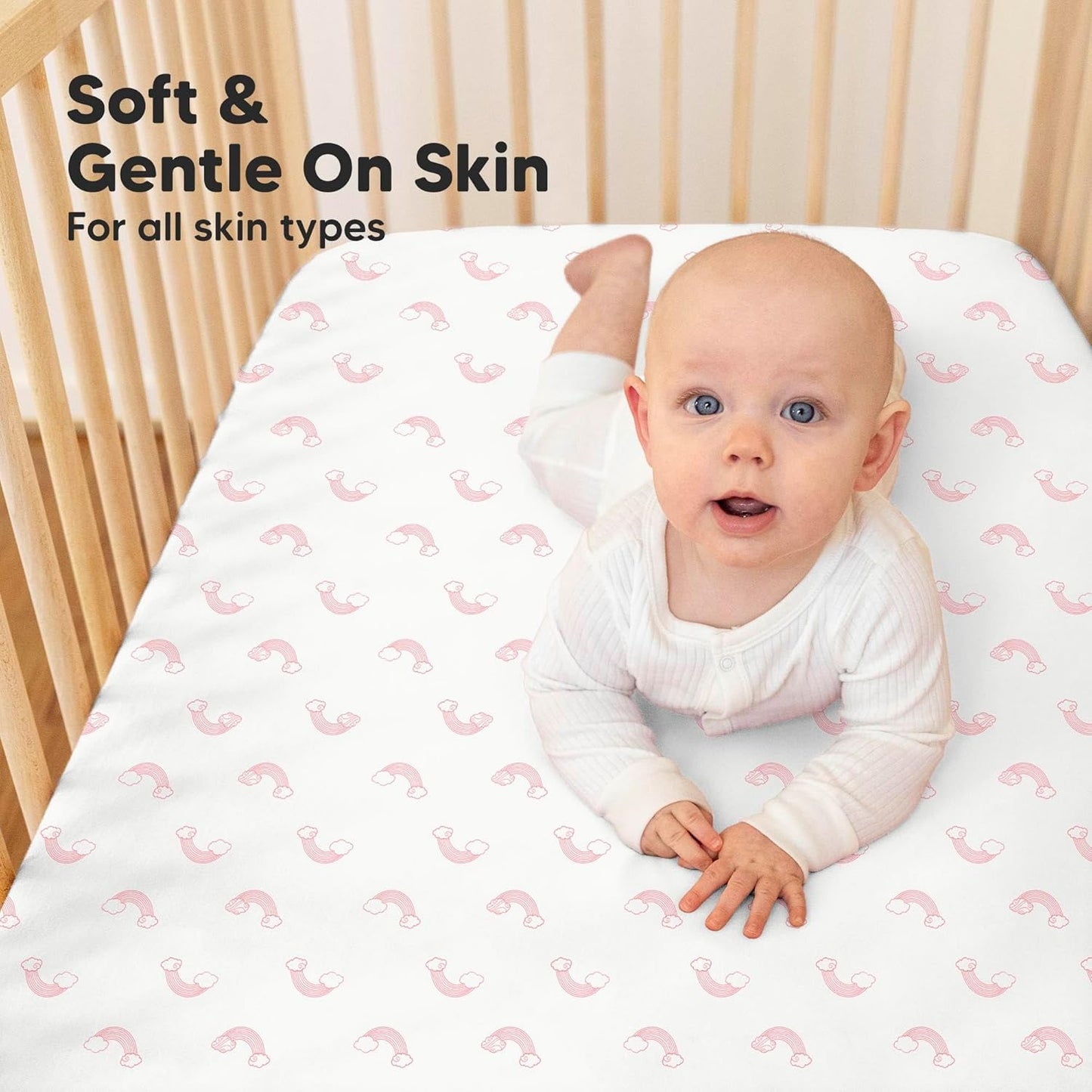 Organic Crib Sheets - 2 pack