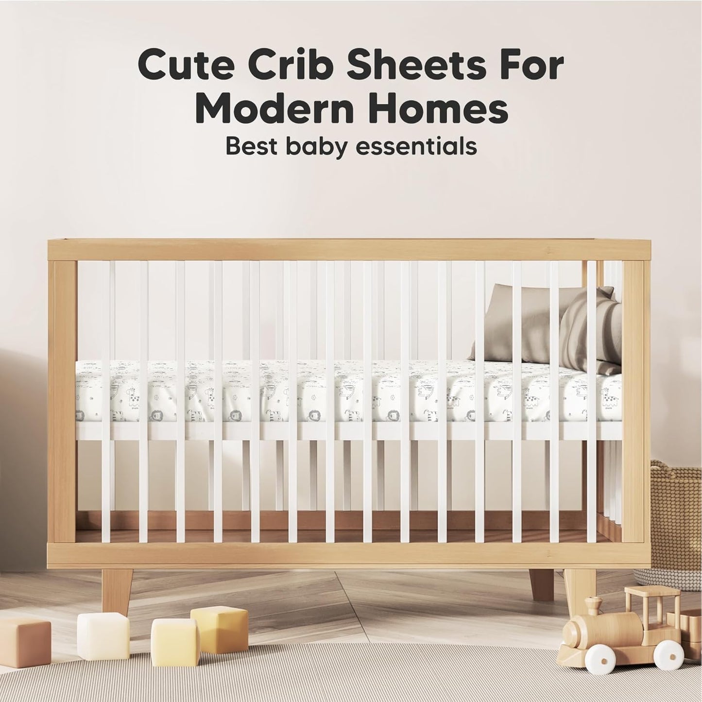 Organic Crib Sheets - 2 pack (Copy)