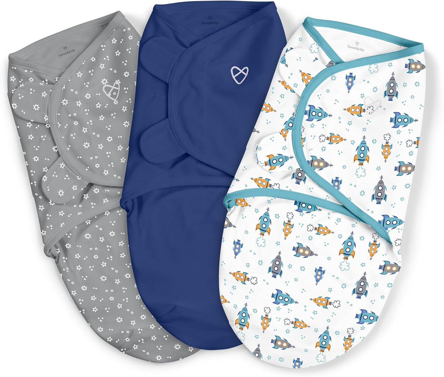 SwaddleMe by Ingenuity Original Swaddle - 100% Cotton Large