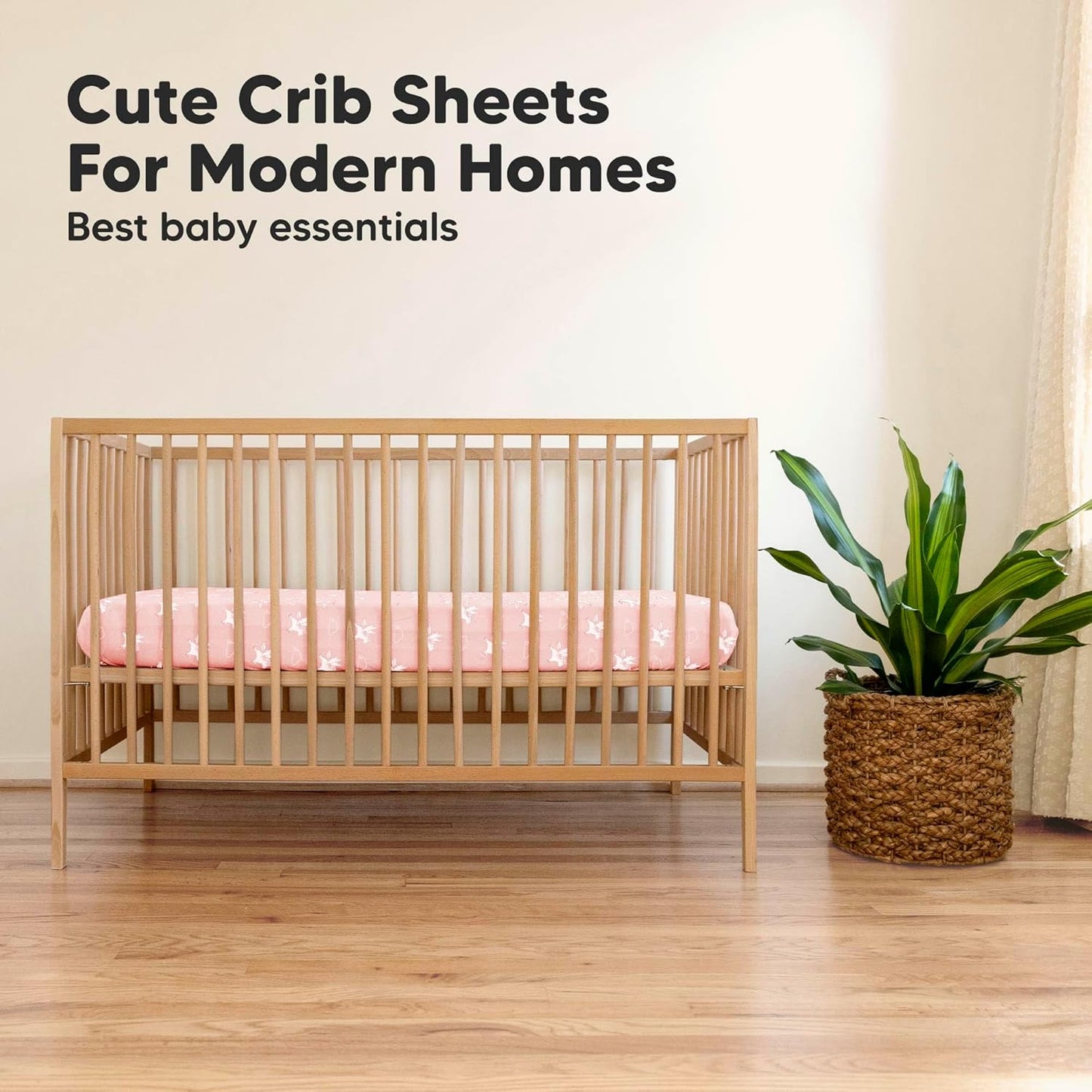 Organic Crib Sheets - 2 pack