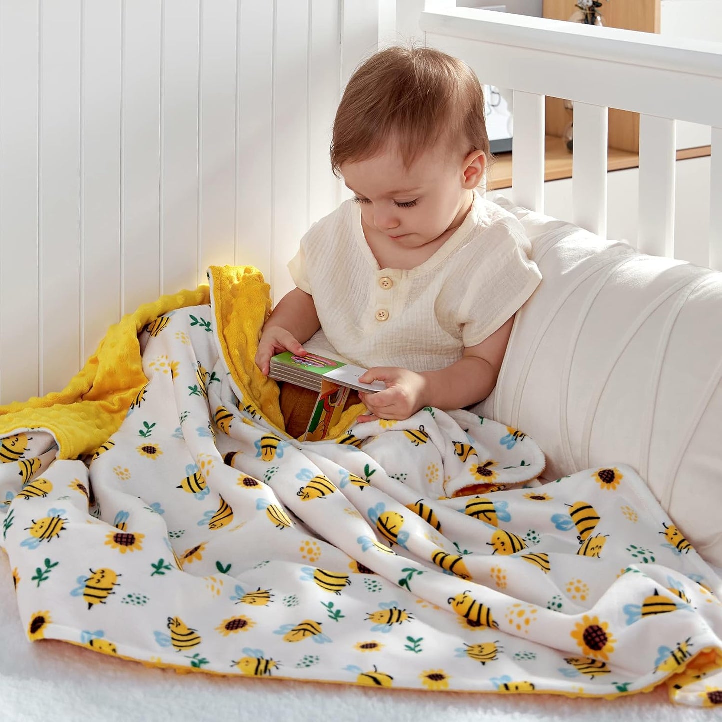 Silky Micro Soft Plush Baby Blankets
