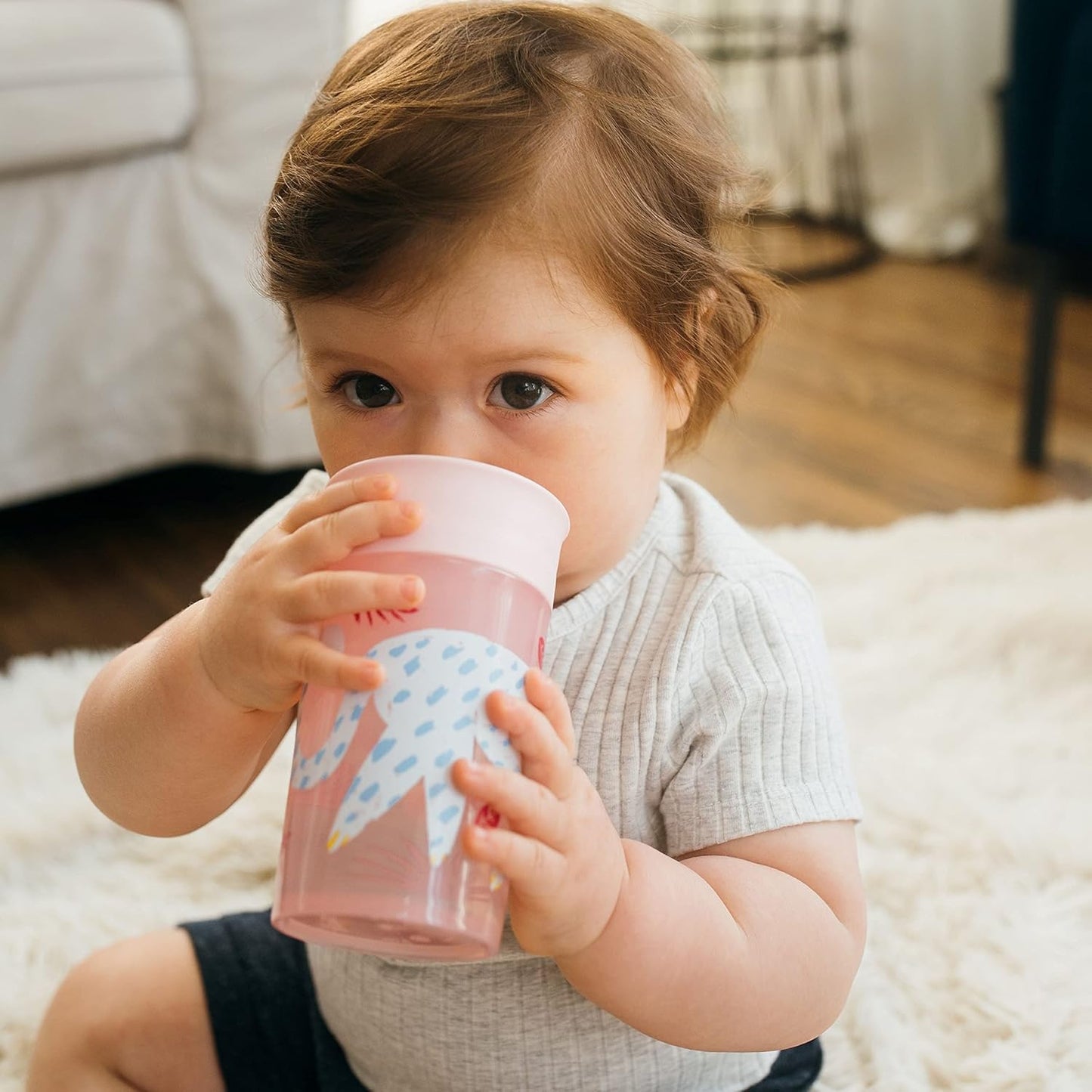 Travel Friendly & Leak Free Sippy Cup - 2 pack