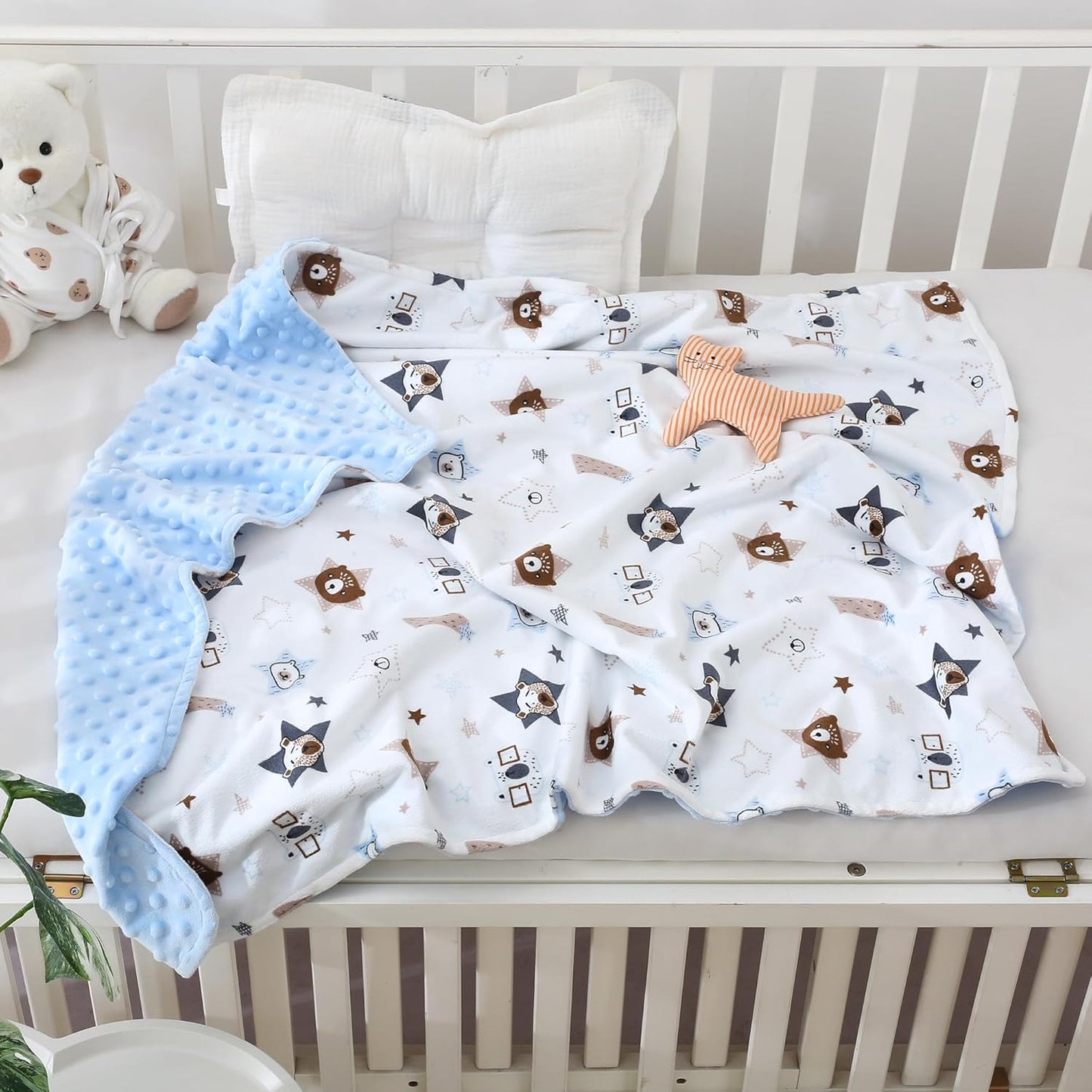 Silky Micro Soft Plush Baby Blankets