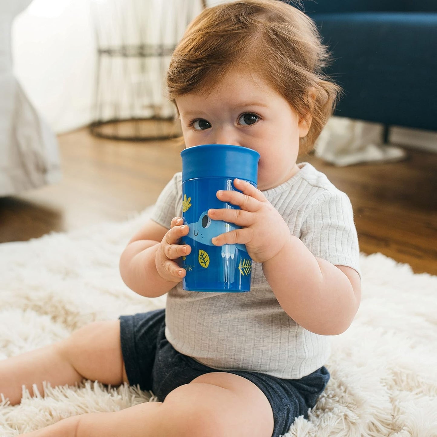 Travel Friendly & Leak Free Sippy Cup - 2 pack