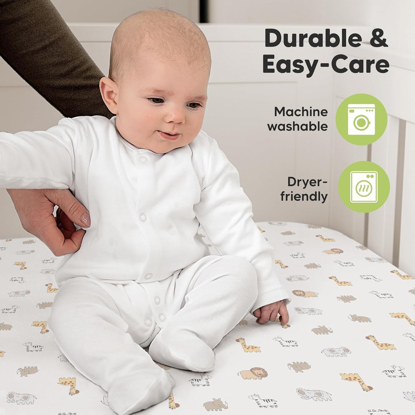 Organic Crib Sheets - 2 pack (Copy)