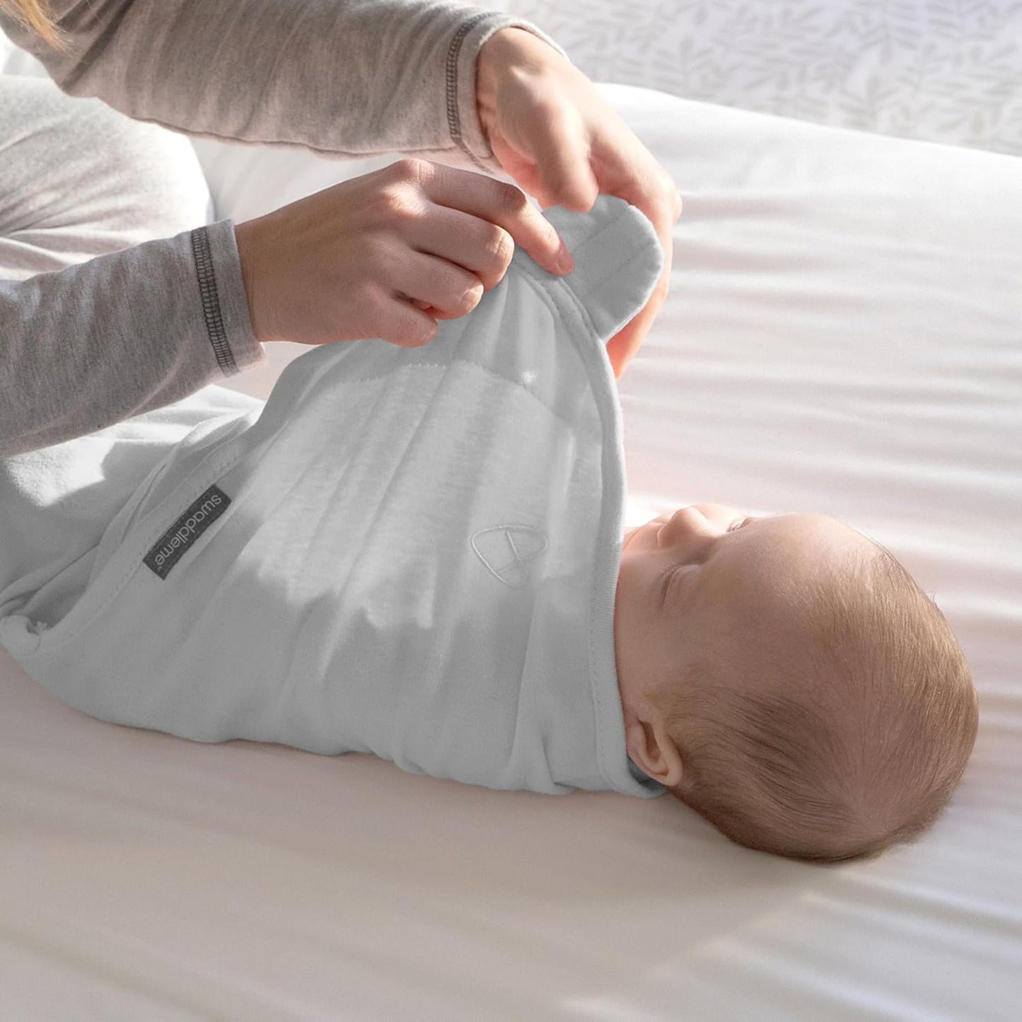 SwaddleMe by Ingenuity Original Swaddle - 100% Cotton Large
