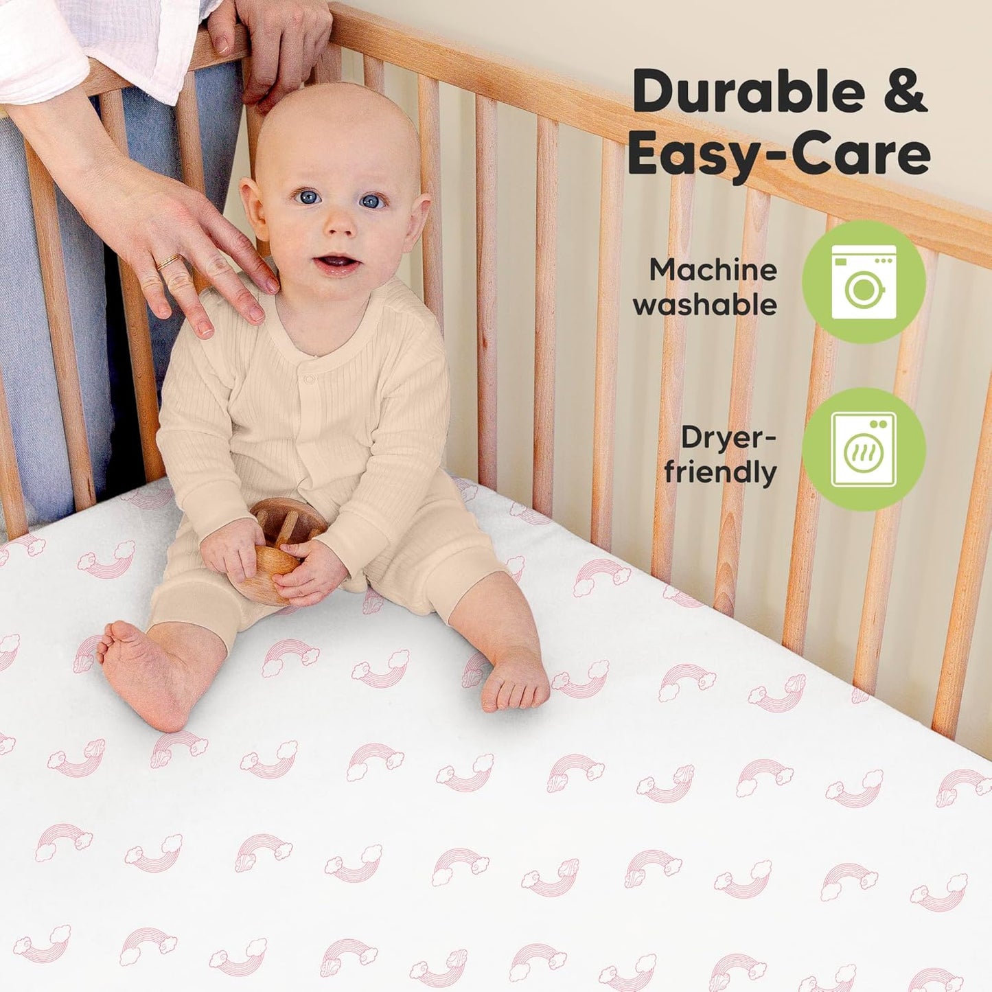 Organic Crib Sheets - 2 pack